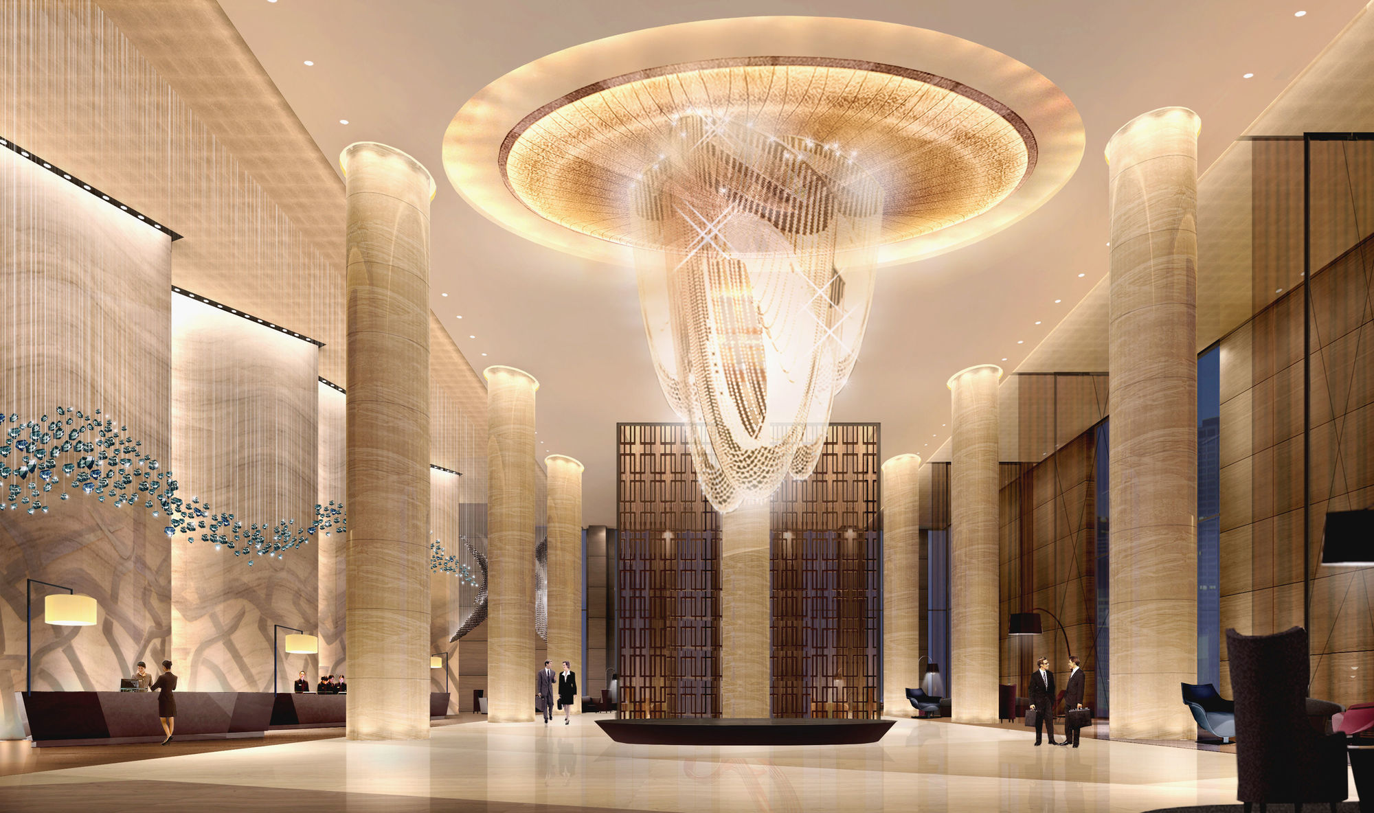 Le Meridien Chongqing Nan'an Interieur foto